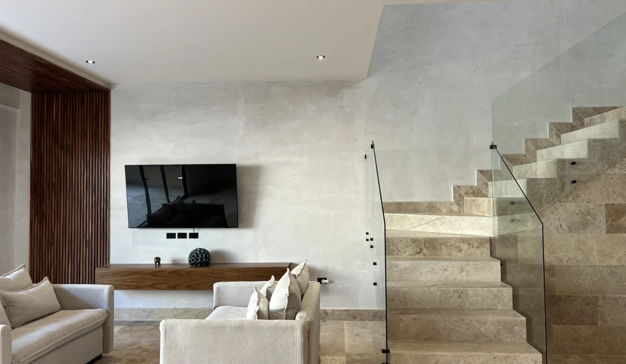 Casa Tzalam Sala Escaleras