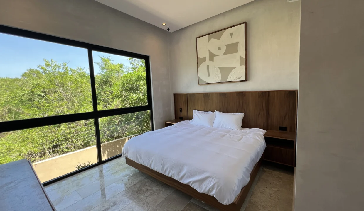 Ventanal Habitación Casa Tzalam