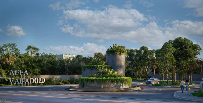 Aldea Valladolid terrenos residenciales - Acceso