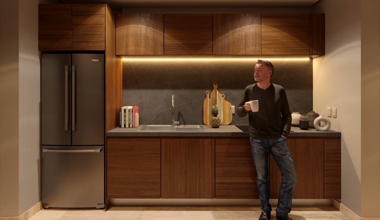 4. Cocina (Deptos 1 y 2 recámaras)