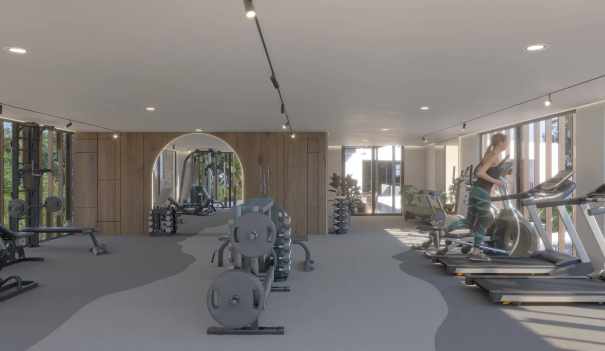 Gym vista interior