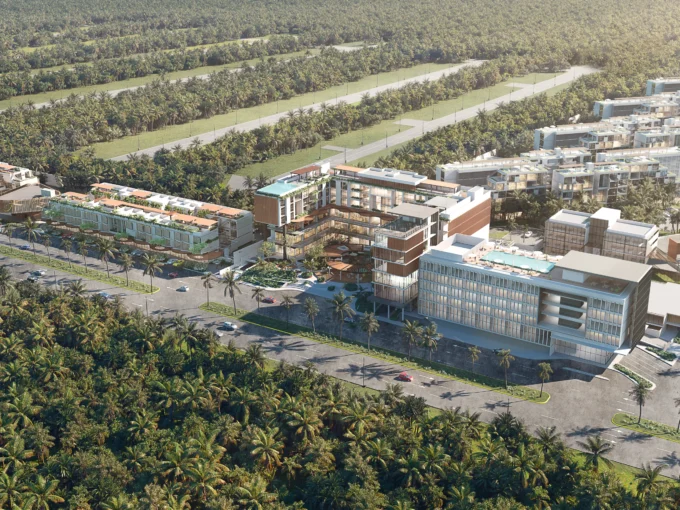 Departamentos Kalena Playa del Carmen - Vista Aerea