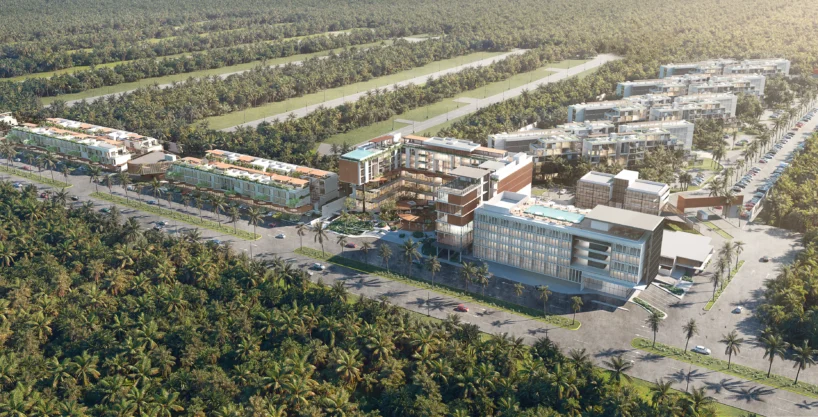 Departamentos Kalena Playa del Carmen - Vista Aerea