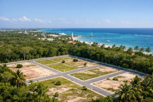 Lotes residenciales en Puerto Morelos