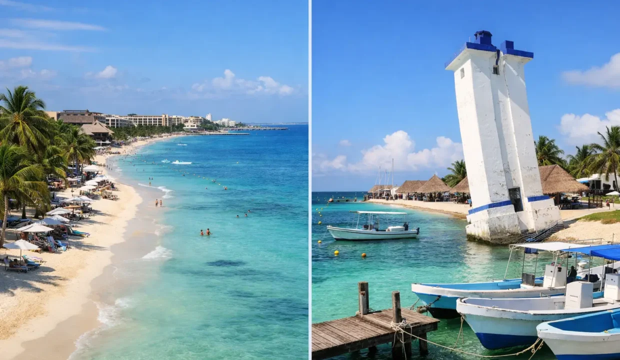 Playa del Carmen o Puerto Morelos: qué conviene