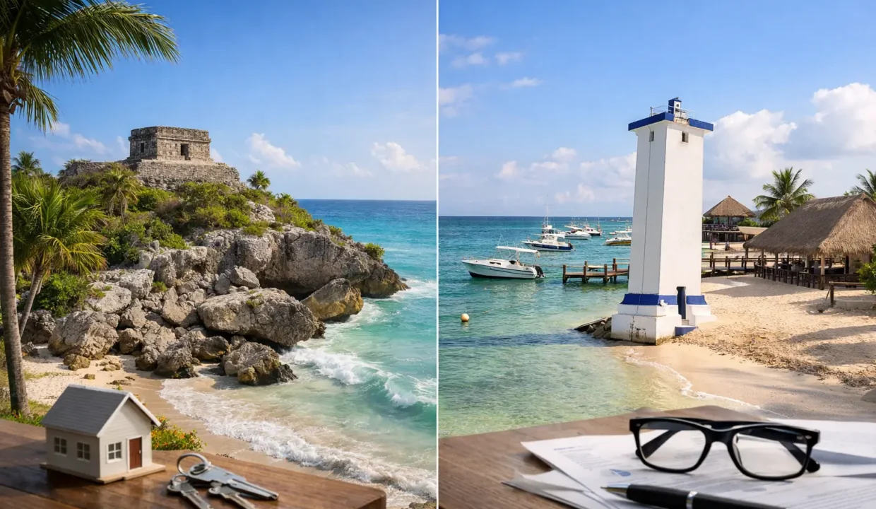 Tulum vs Puerto Morelos: inversión realista